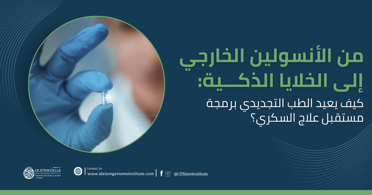  من الأنسولين الخارجي إلى الخلايا الذكية: كيف يعيد الطب التجديدي برمجة مستقبل علاج السكري؟